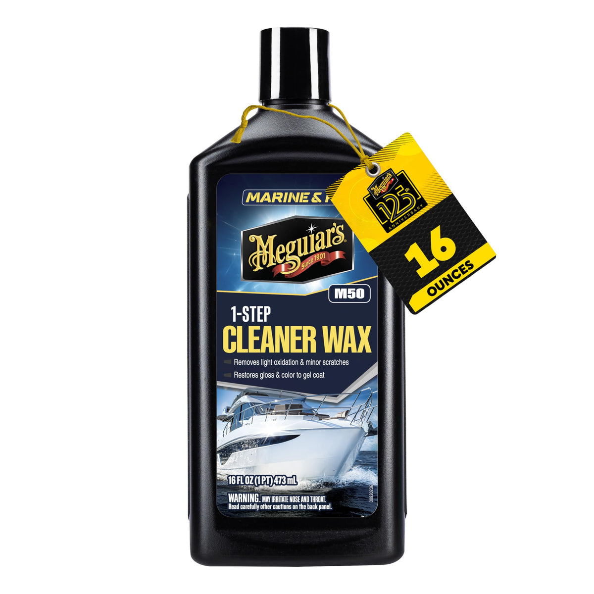 Meguiar's M50 Marine/RV Cleaner Wax 16oz