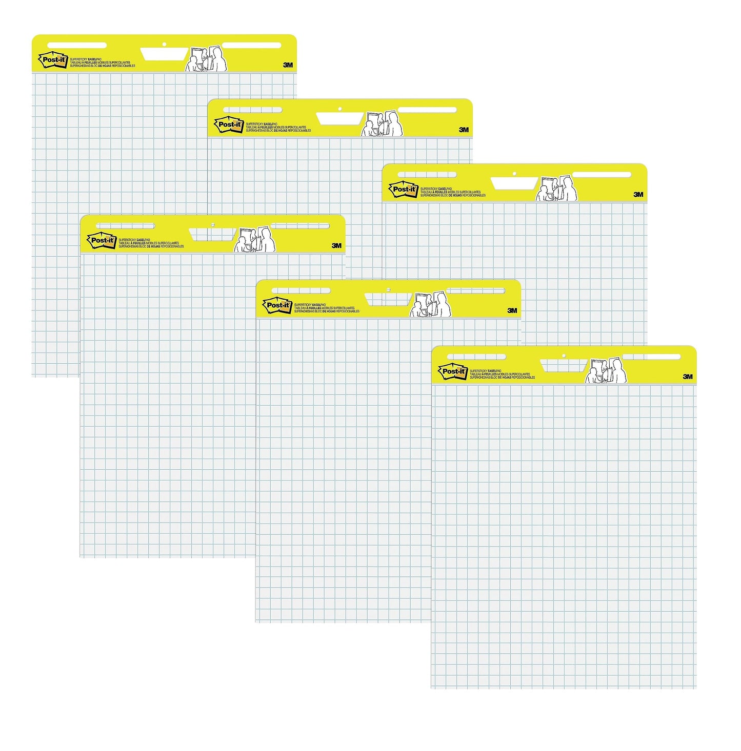 3M Post-it Super Sticky Easel Pad 25x30 560 VAD 6PK