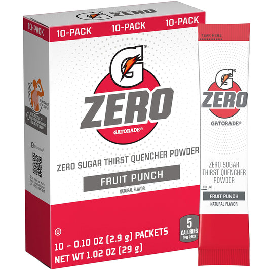 Gatorade Zero Sugar Fruit Punch Powder 1.02 oz