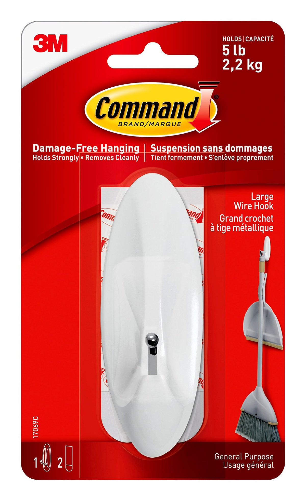 COMMAND HOOK COMMAND LG WIRE