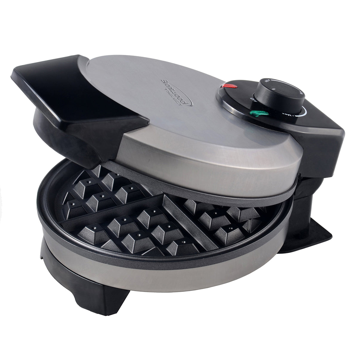 Brentwood Belgian Waffle Maker 7" Stainless Steel