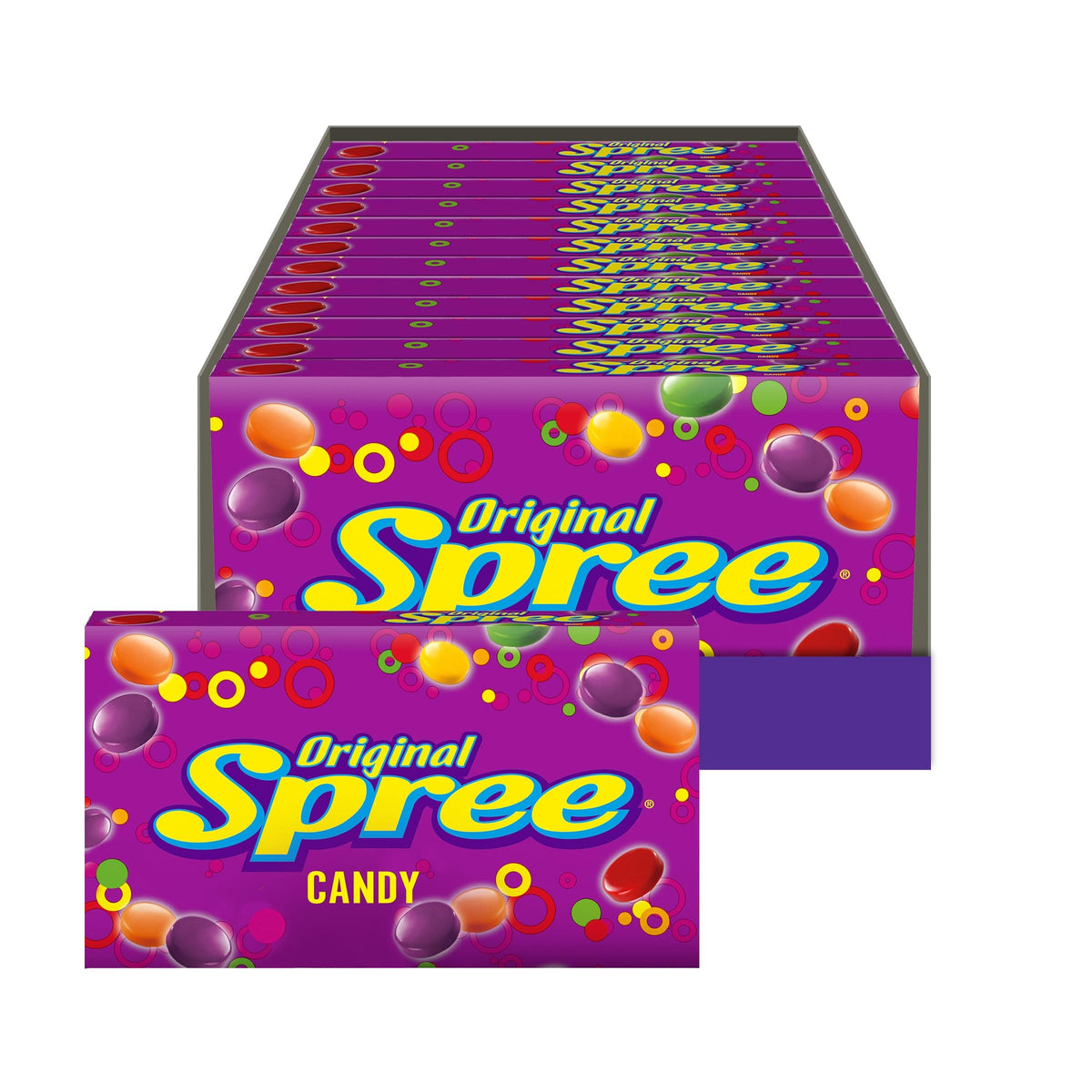 Spree Original Hard Candy Theater Box 5 oz, 12 Ct