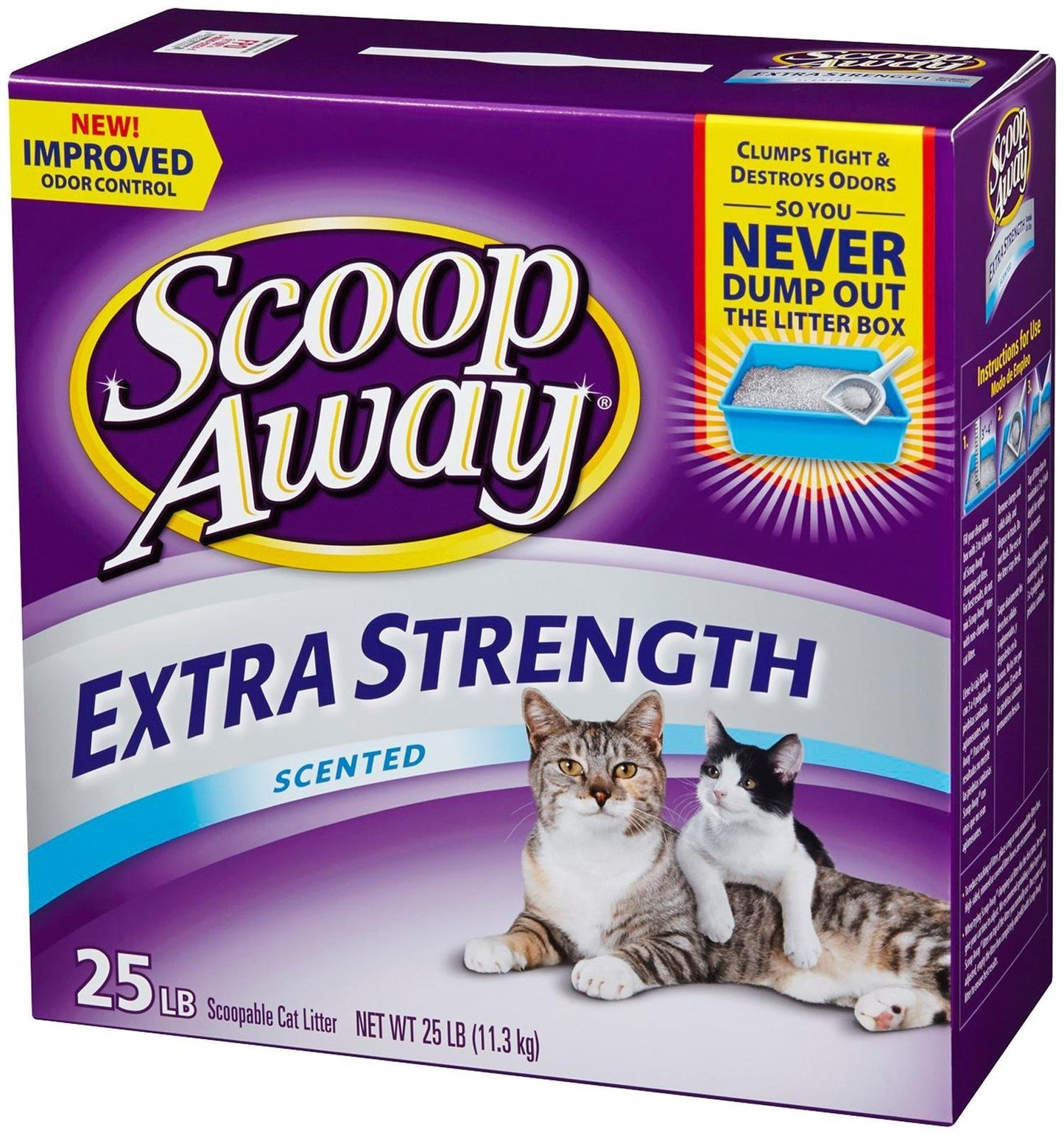 Scoop Away Extra Strength Scented Litter 25 lb