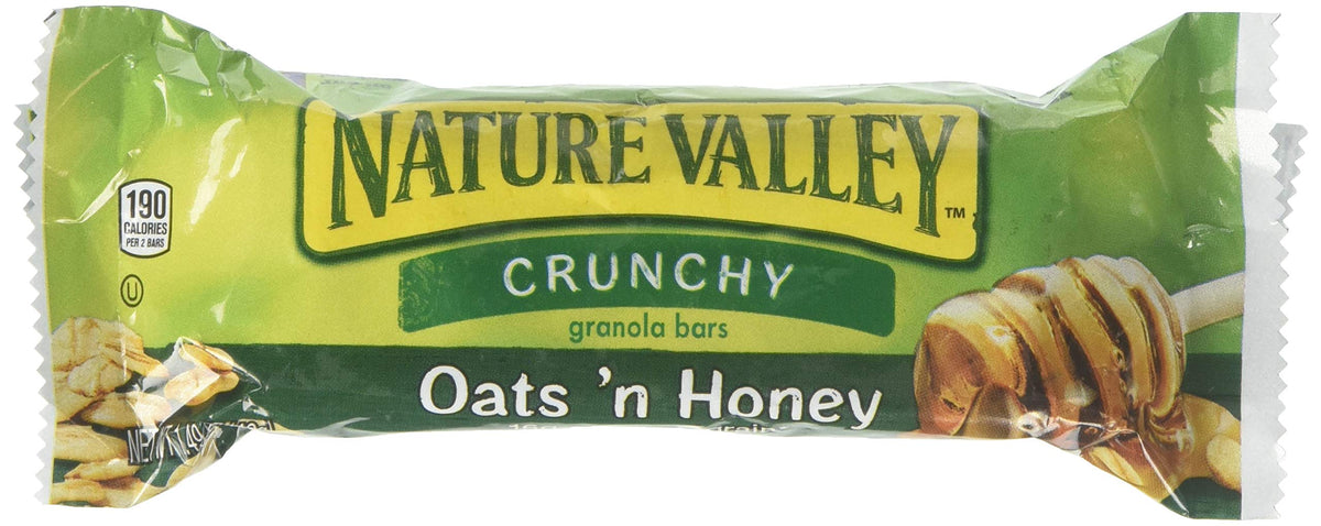 Nature Valley Granola Bars, Oats'n Honey Cereal, 1.5oz Bar, 18/Box, Sold as 18 Each