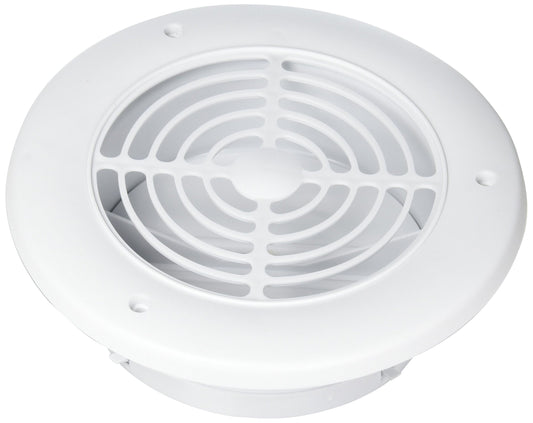 B.& EXHAUST VENT WHITE 4"&6"