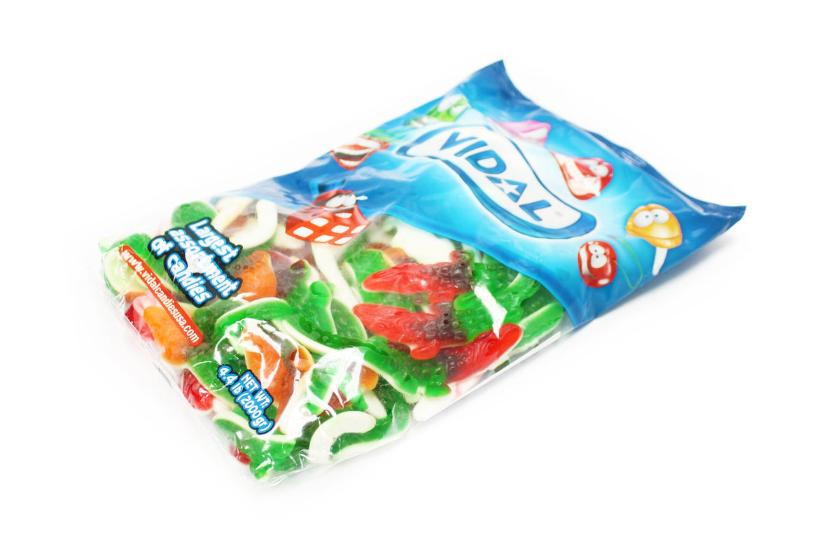 Vidal Gummi Crocodiles Candy 4.4 lb