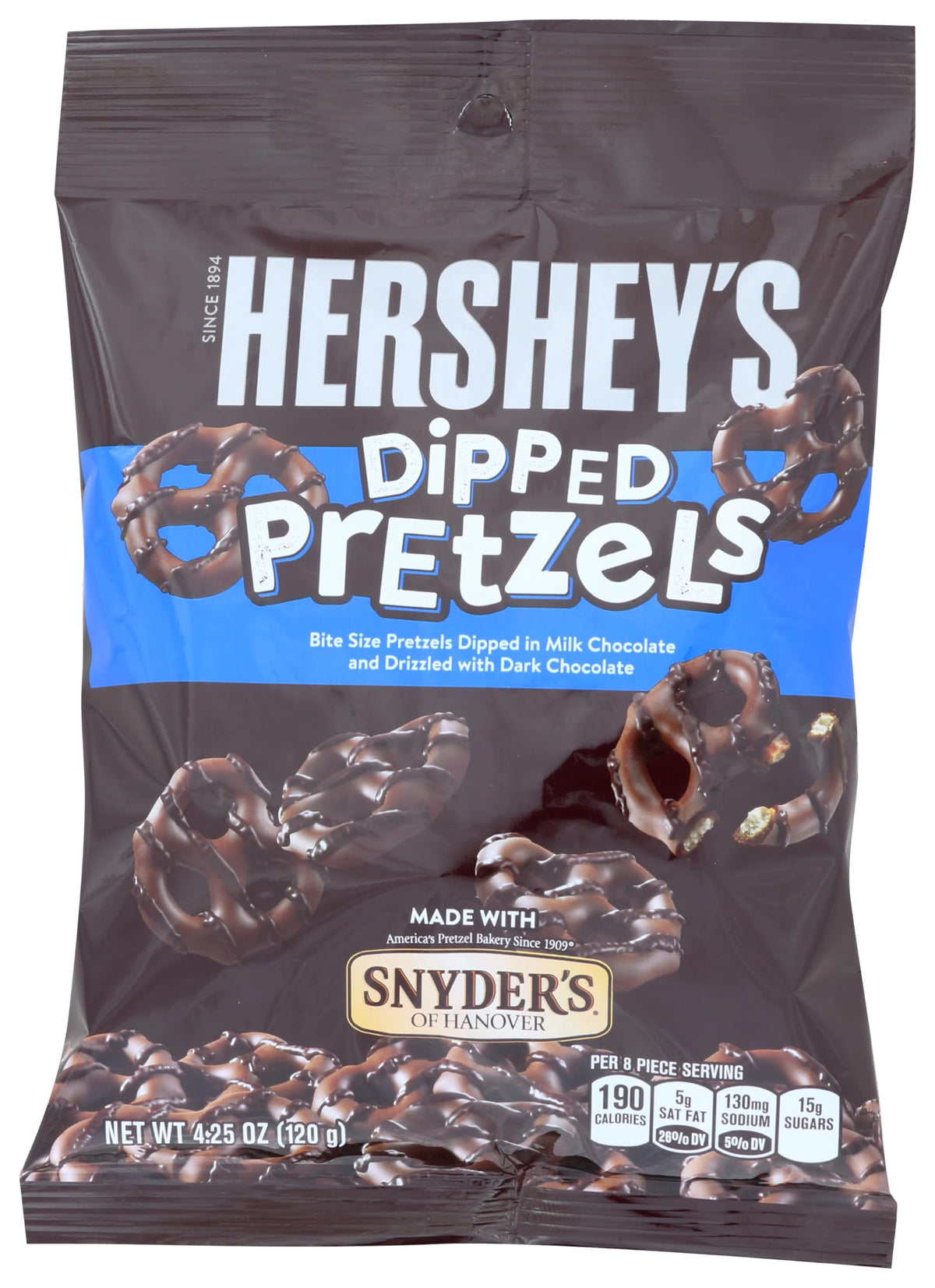 Hershey's Milk Chocolate Dipped Pretzels 4.25oz