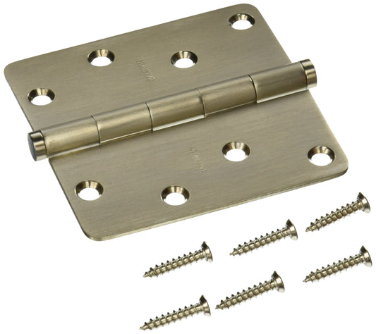 Baldwin 1440056I Radius Mortise Hinge Satin Nickel