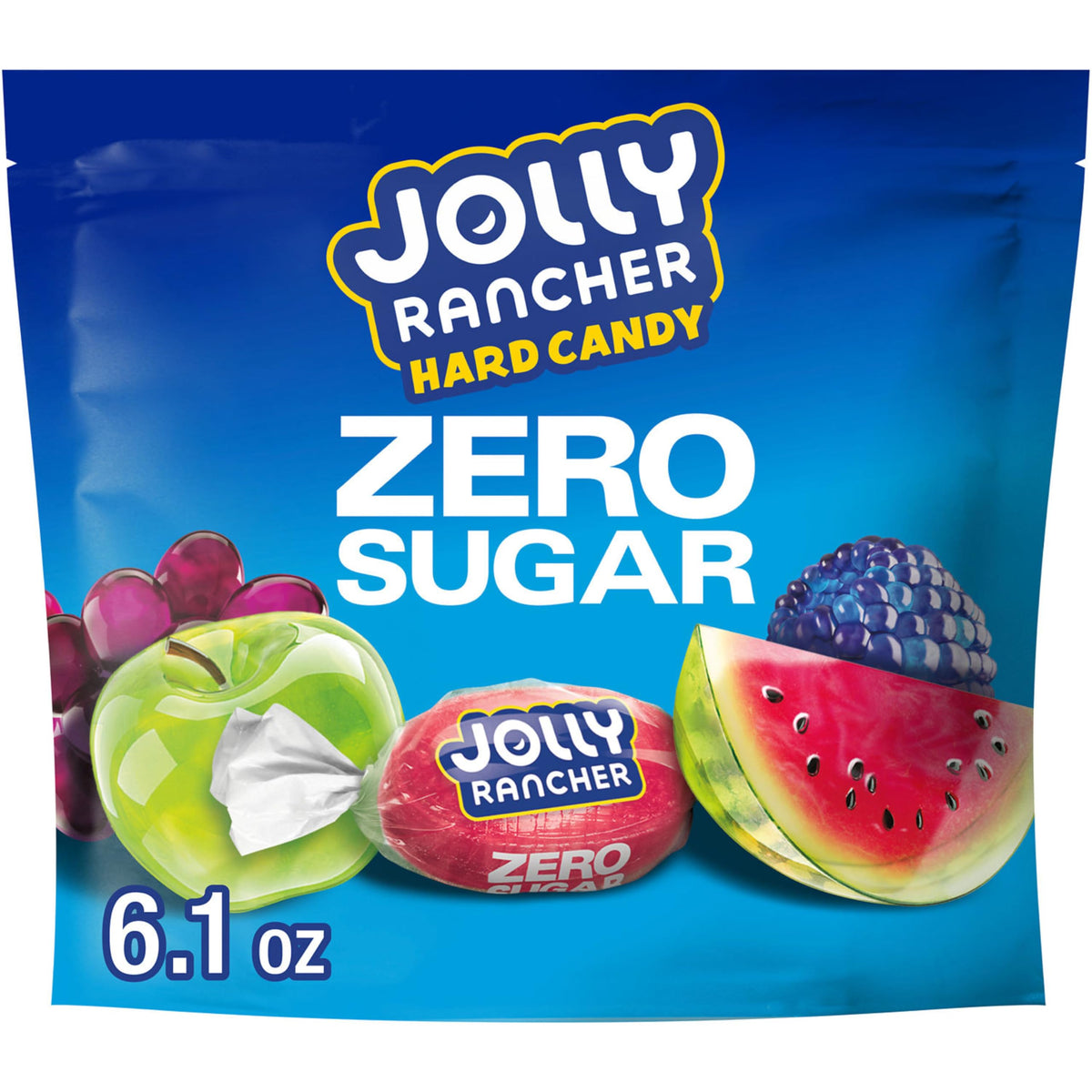 JOLLY RANCHER Zero Sugar Fruit Hard Candy 6.1 oz