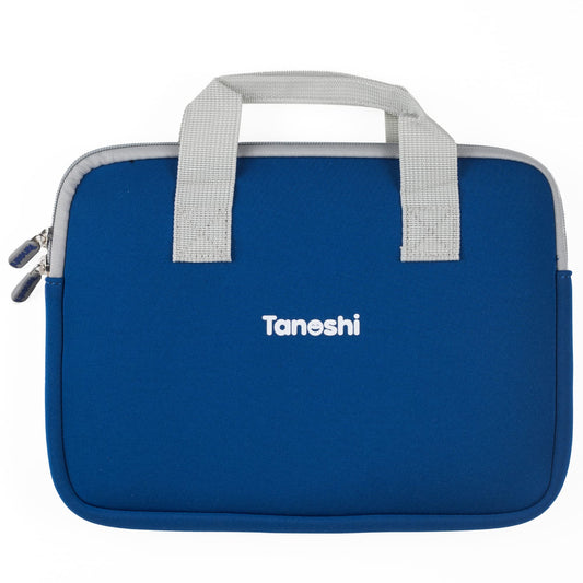 Tanoshi 10.1-Inch Blue Laptop Sleeve