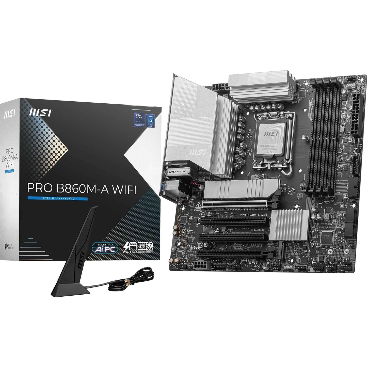 MSI PRO B860M-A WiFi Motherboard mATX