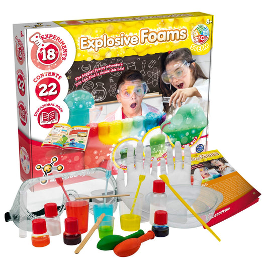 Science4You Explosive Foams Bilingual Kit