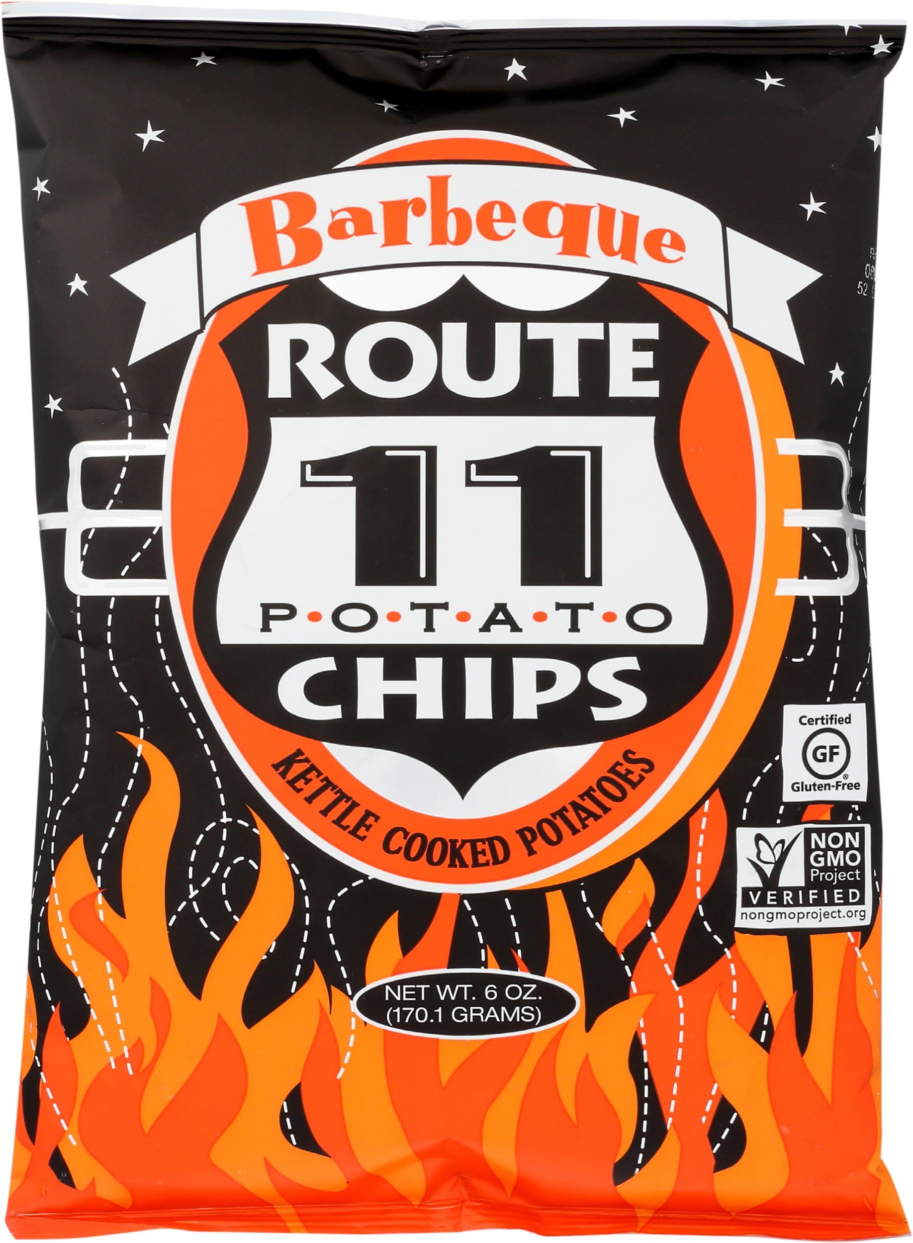 Route 11, BBQ Potato Chips, 6 oz