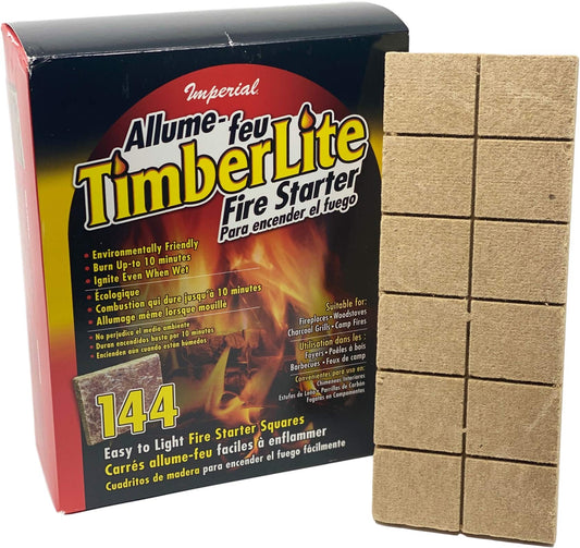 Imperial Timberlite Fire Starter 144 Squares