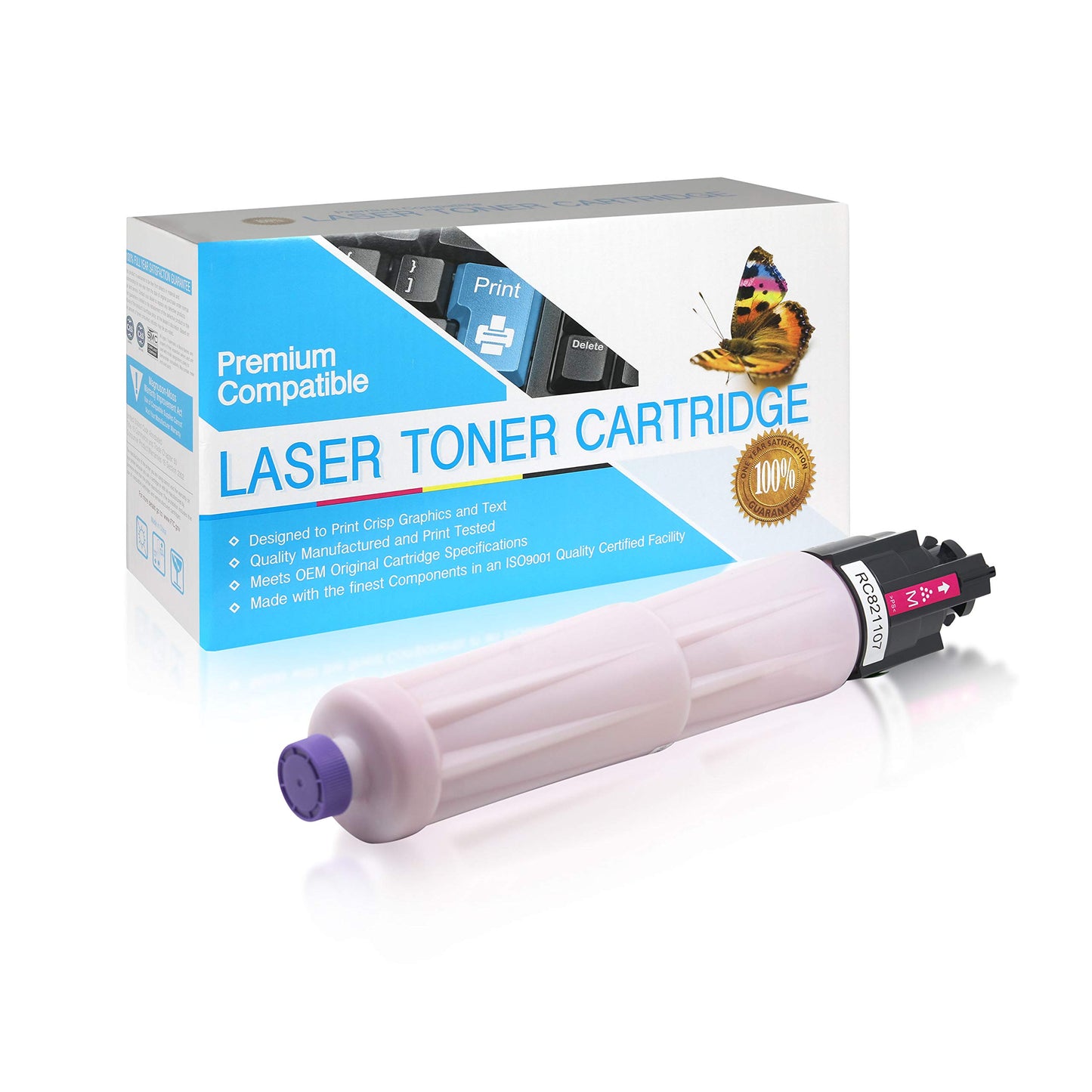 SuppliesOutlet Toner Cartridge for Ricoh SP C430A Magenta 1-Pack