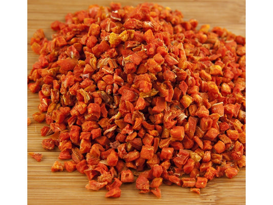 Bulk Puff Dried Carrots 3/8" 5 lbs