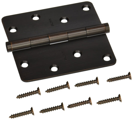 Baldwin 1440112I .25" Radius Mortise Hinge Aged Bronze