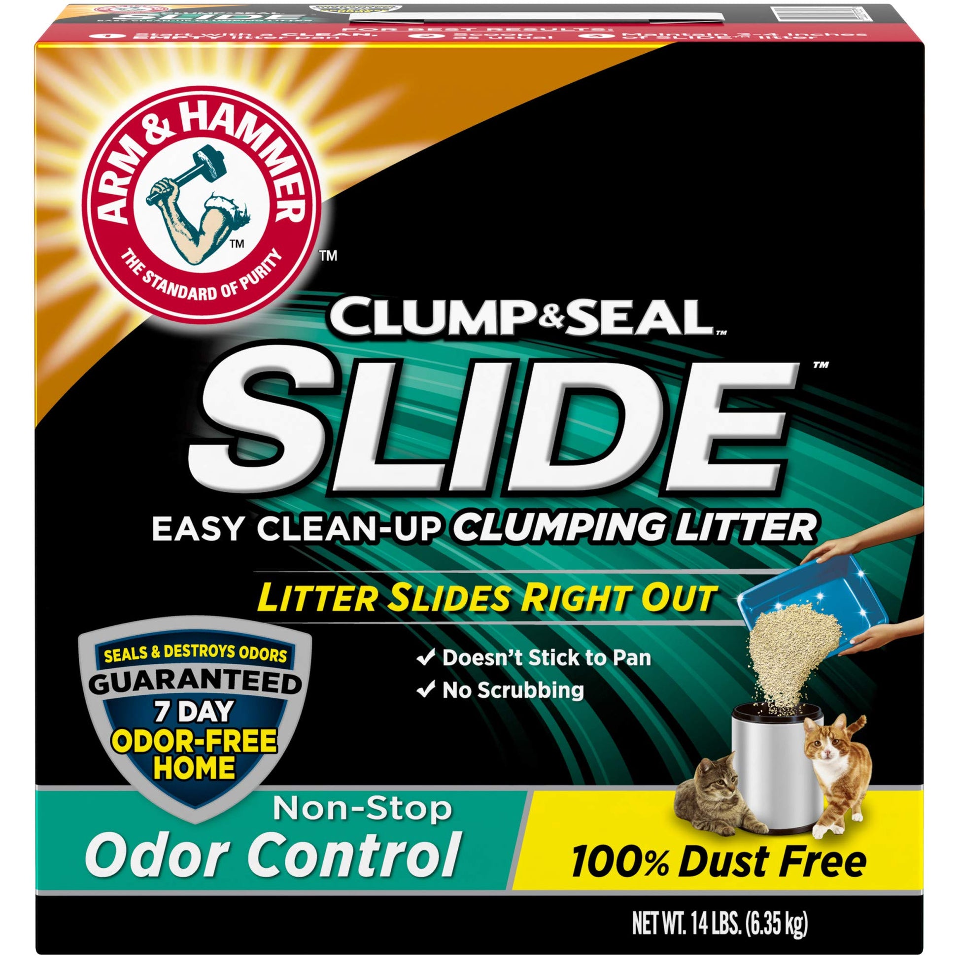 Arm & Hammer Slide Clumping Cat Litter 14lb