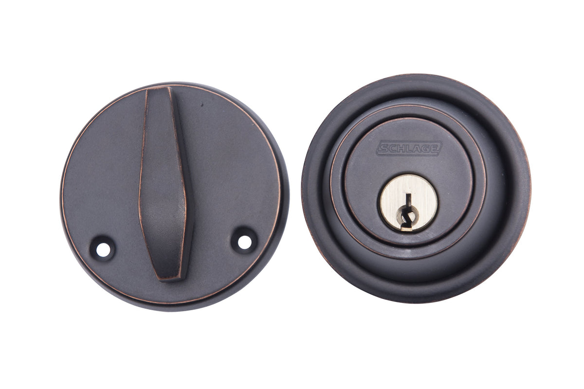 Schlage B500 Single Cylinder Deadbolt Conventional C Keyway