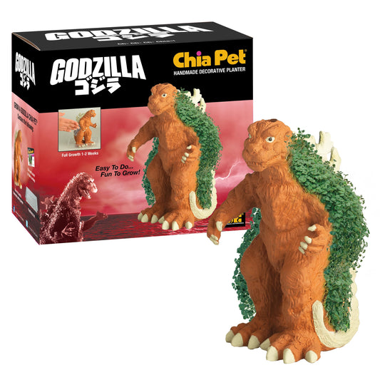 Chia Pet Godzilla Decorative Planter