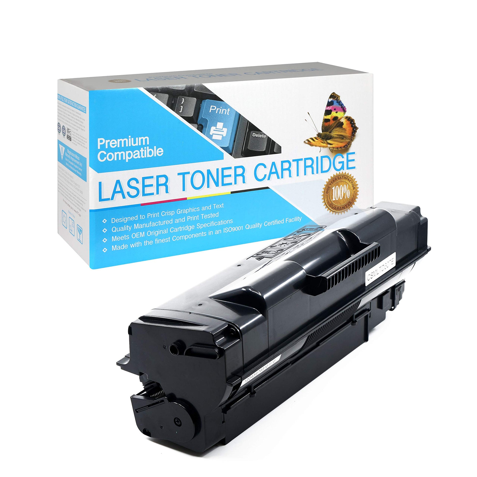 SuppliesOutlet Toner Cartridge for Samsung MLT-D307E Black 1 Pack