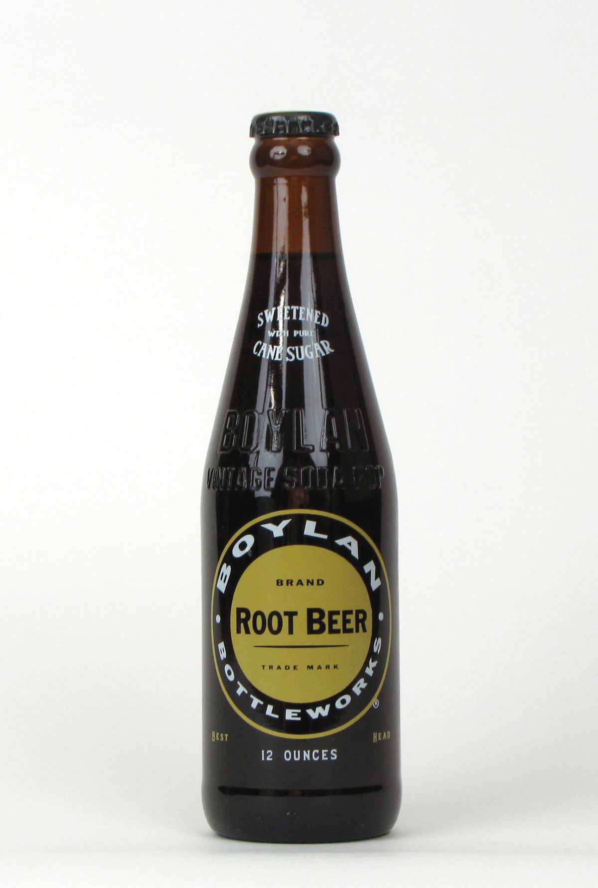 Boylan Root Beer Soda 12 fl oz Single