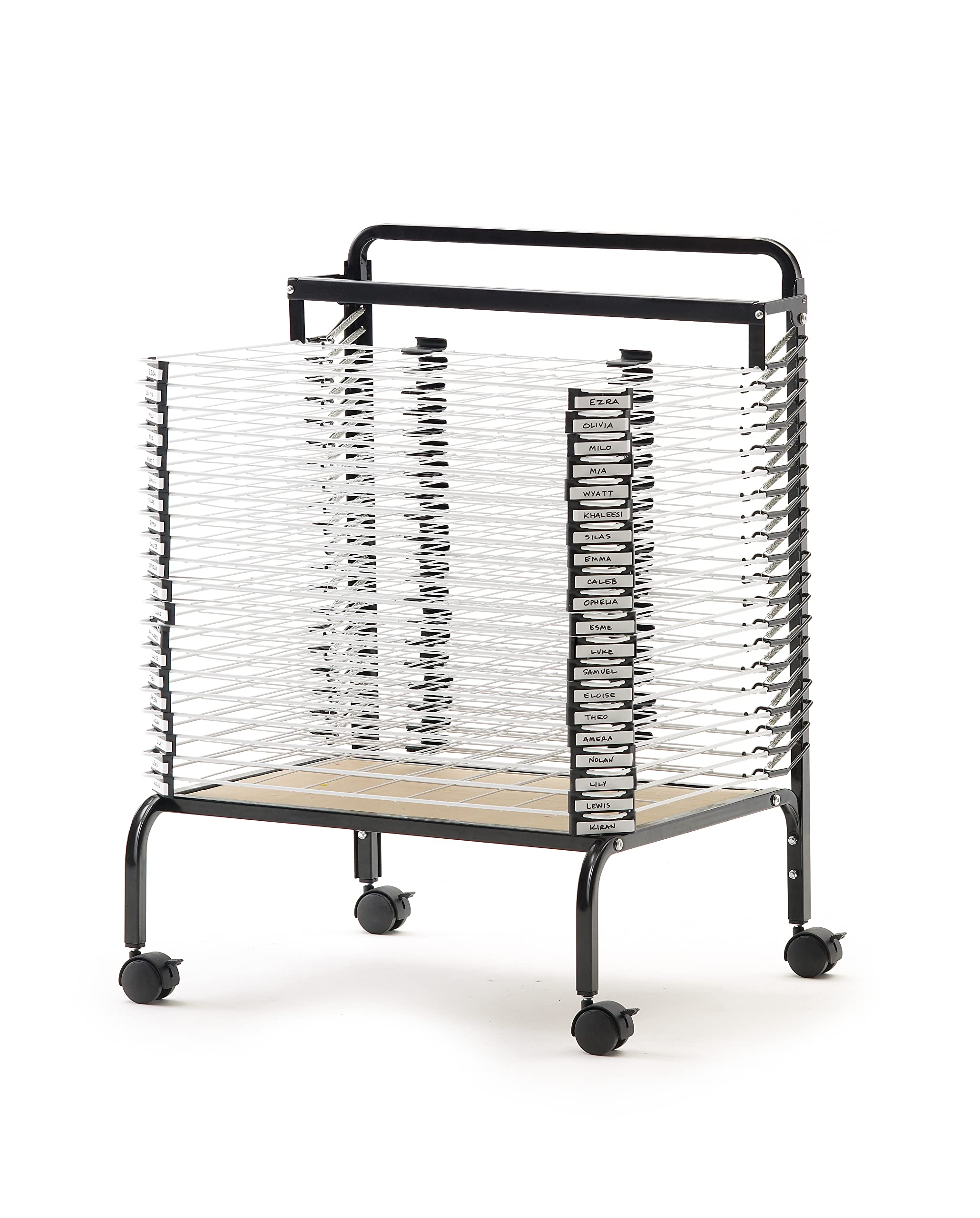 Copernicus 20-Shelf Art Drying Rack White/Black – Triplenet Pricing