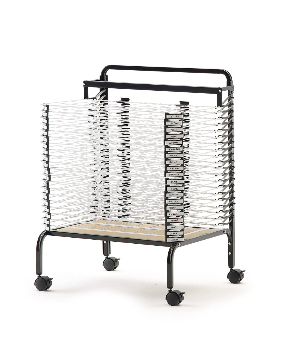 Copernicus 20-Shelf Art Drying Rack White/Black – Triplenet Pricing