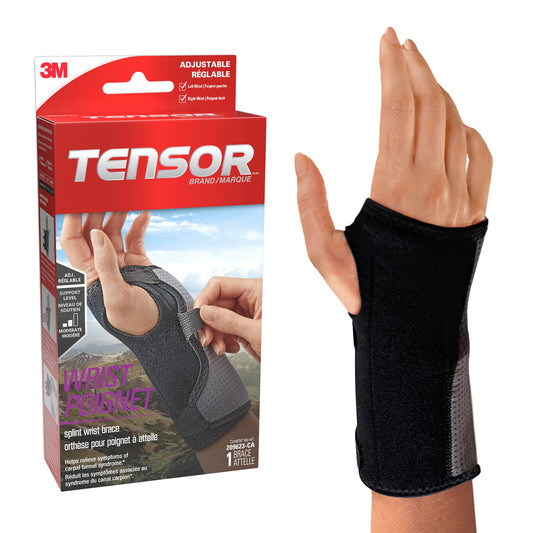 ACE Brand Reversible Wrist Brace Wrist Support for Sore Weak and Injured Wrists Breathable One Size Fits Most