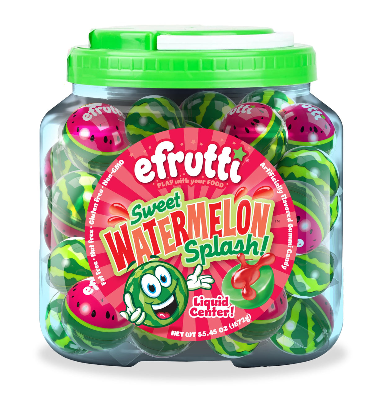 Efrutti Watermelon Splash, Sweet and Sour Candy