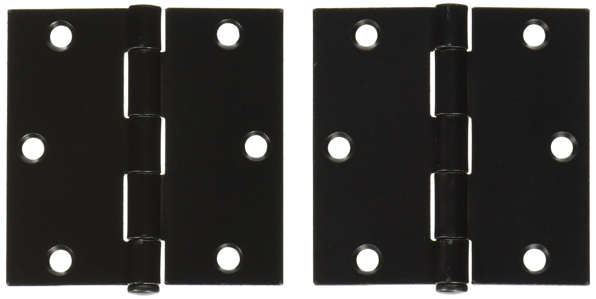Deltana S35U1B-R 3.5" x 3.5" Steel Square Hinge