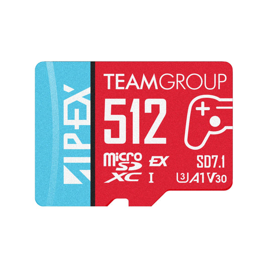 TEAMGROUP APEX 512GB microSDXC Card