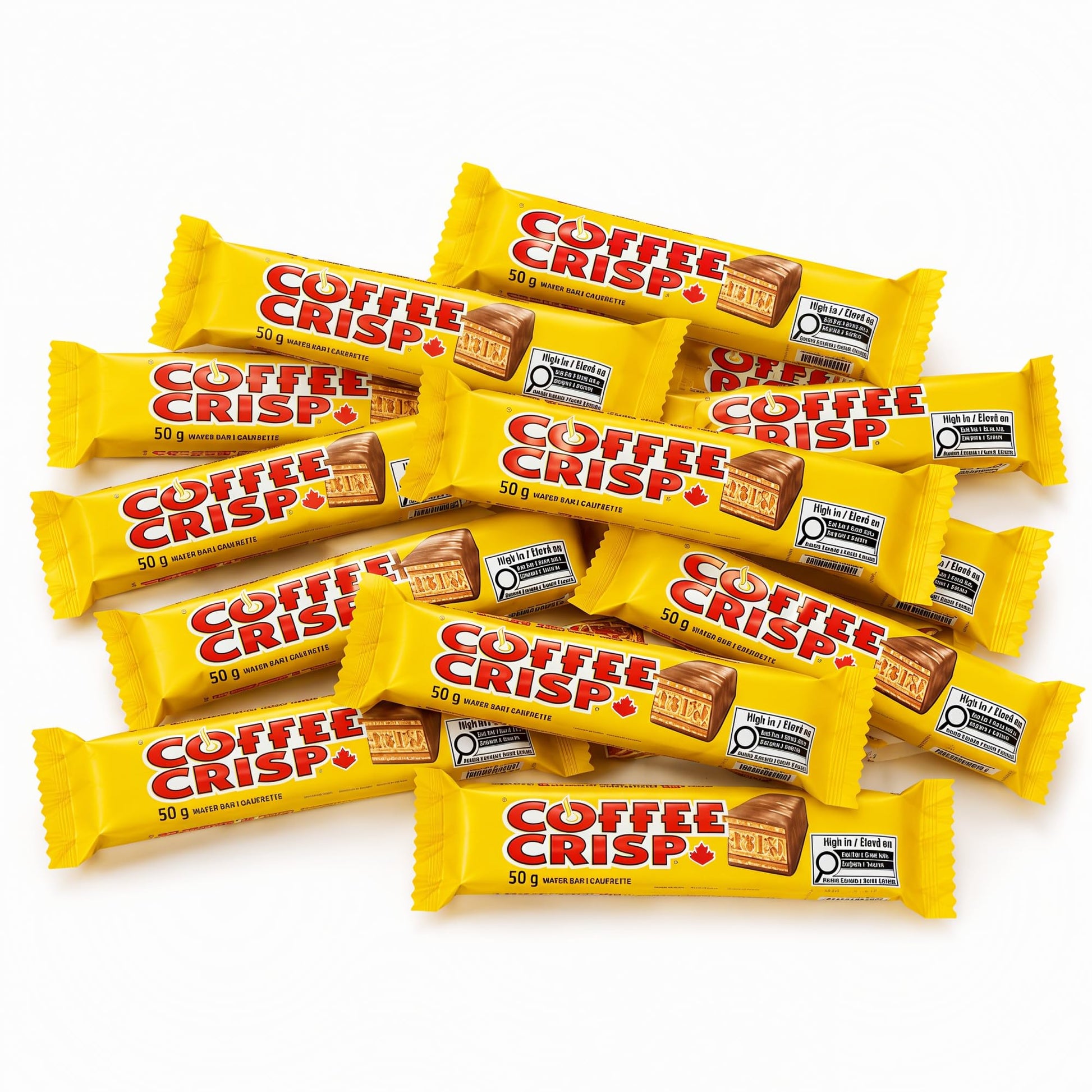 King Size Crispy Coffee Candy Bars, 75g Each, Pack of 12, 2 Pound Bag