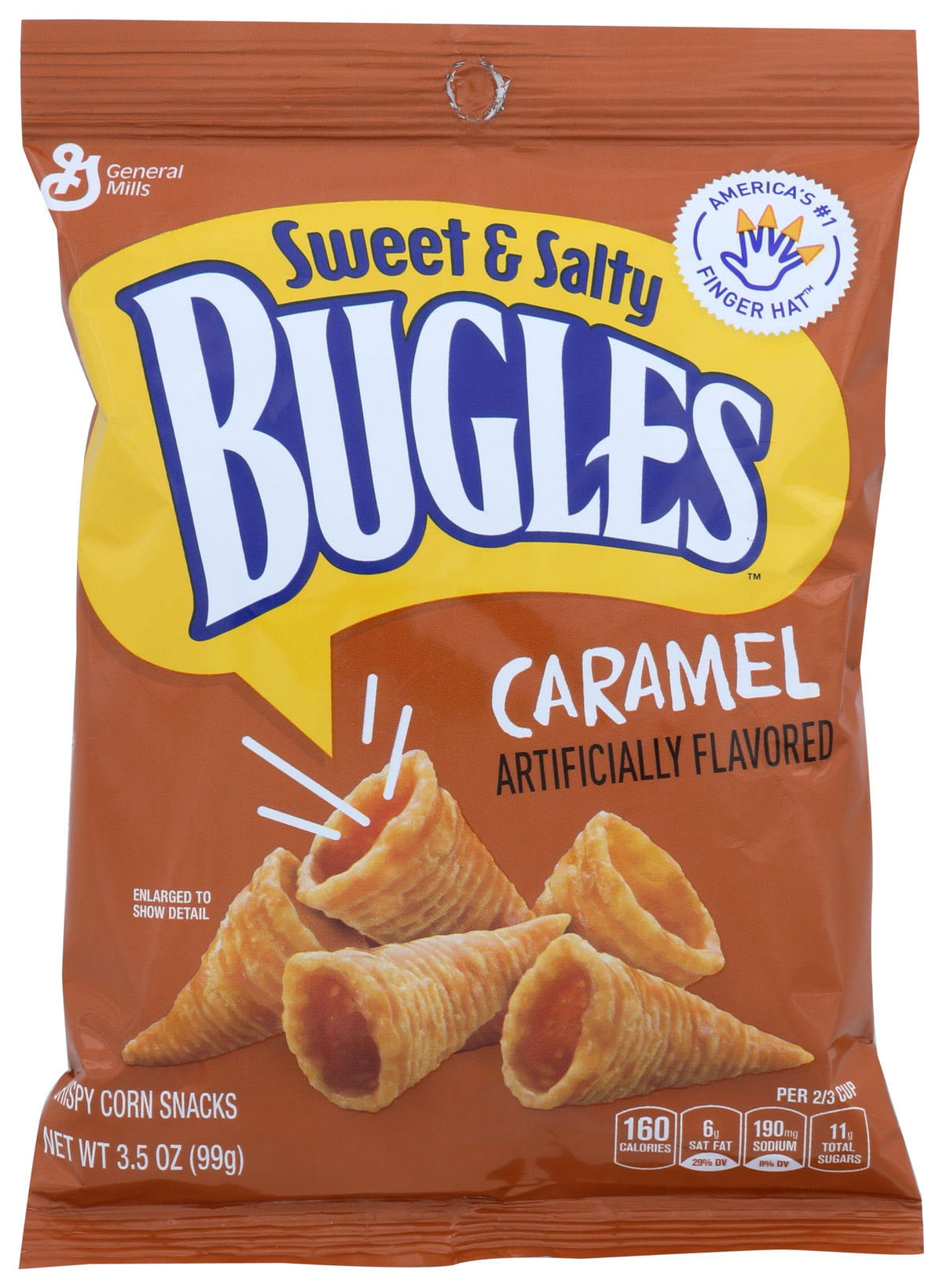 Bugles Caramel Corn Snack 3.5oz