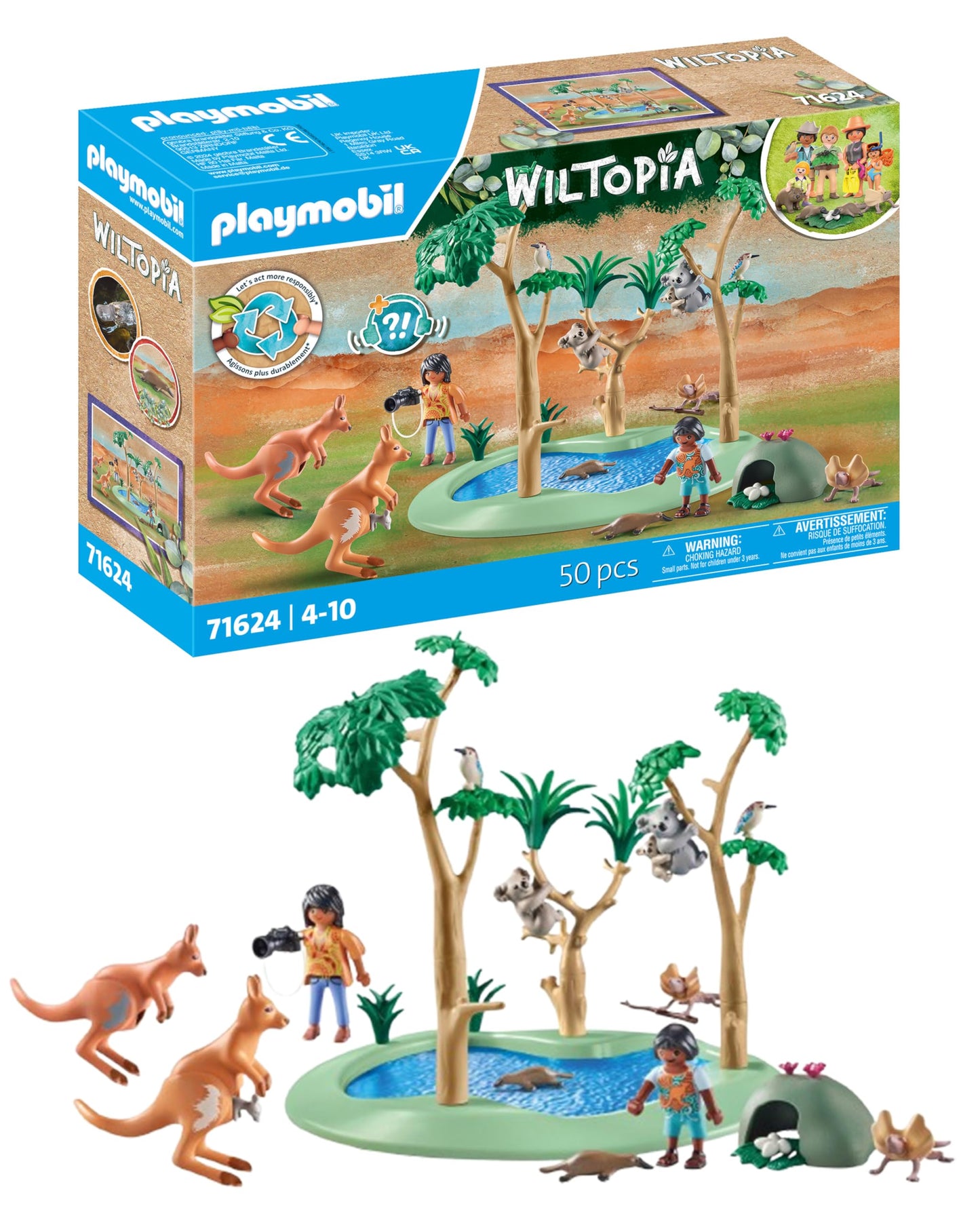 PLAYMOBIL Wiltopia Australian Wildlife Playset