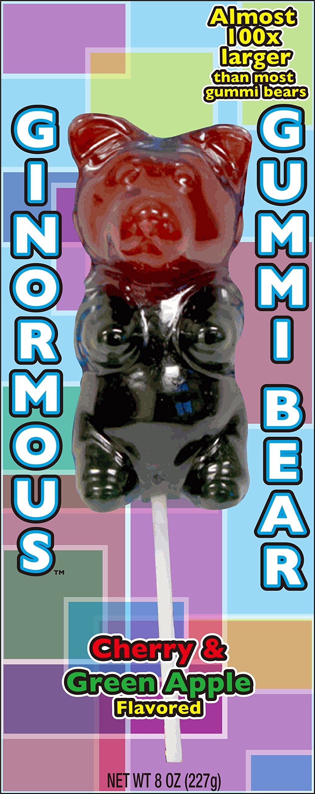 Ginormous Gummy Bears Taste of Nature 8 oz