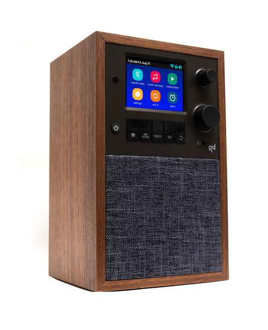 Grace Digital Alto Internet Radio Walnut