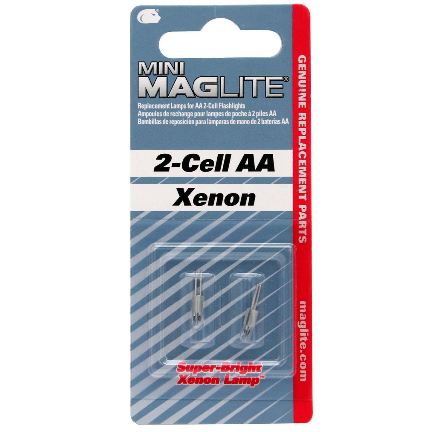 MAG BULB-MINI MAG 2AA 2PK