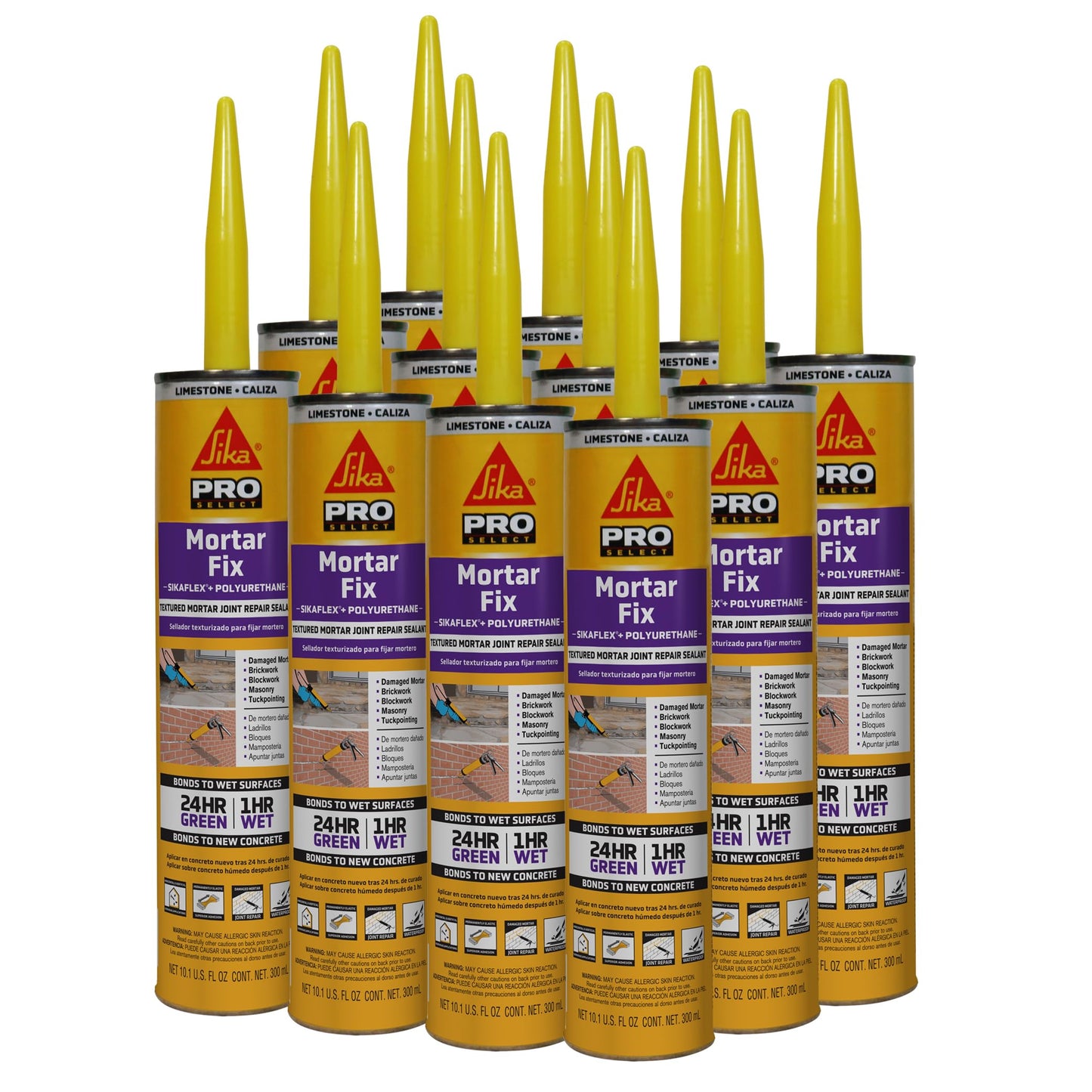SIKA Sikaflex Mortar Fix 10.1 fl oz (12 Pack)