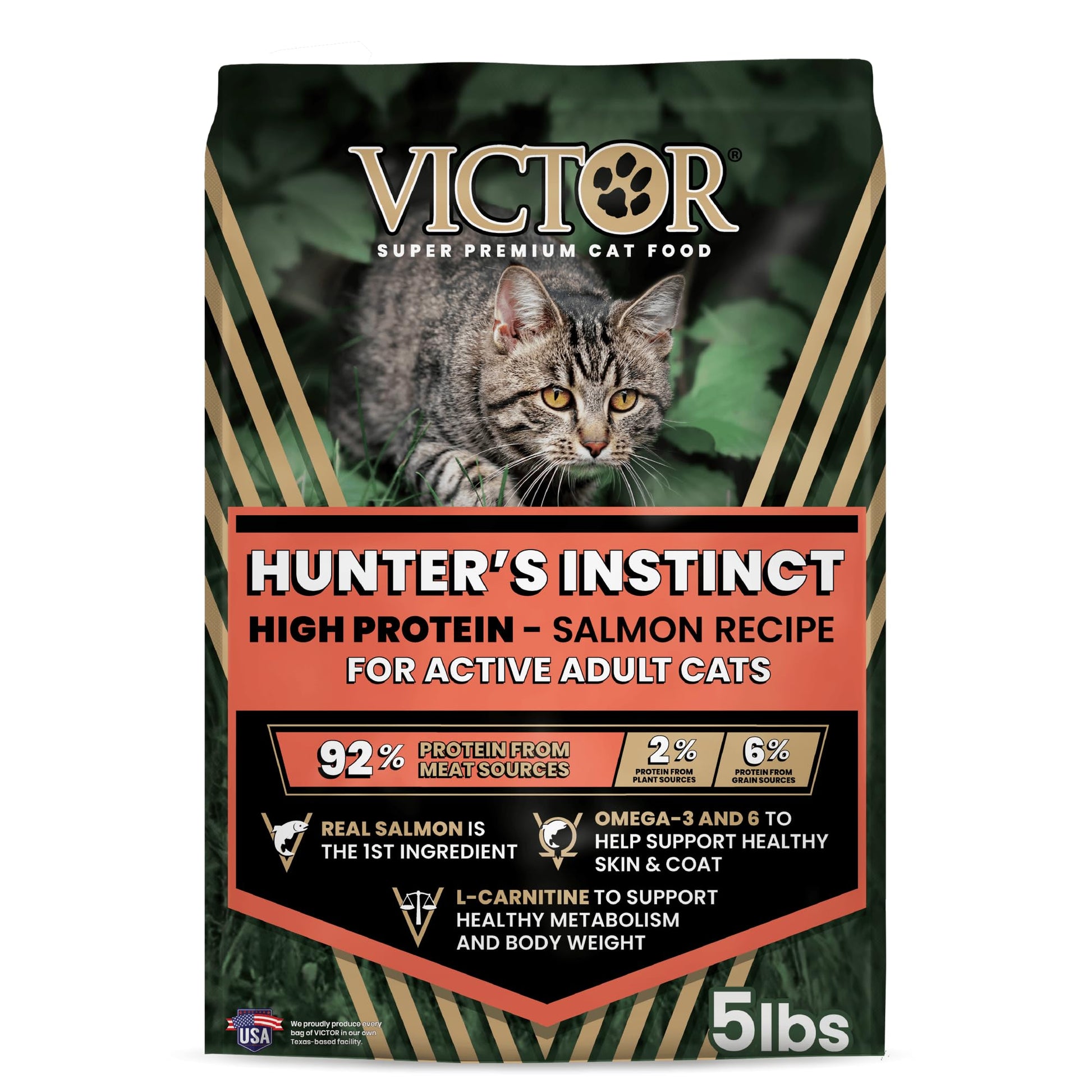 VICTOR Hunter's Instinct High Protein Salmon Recipe 5lb