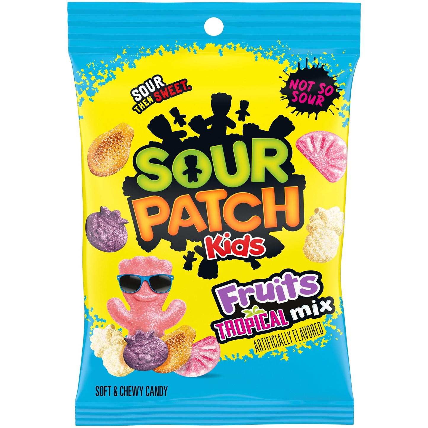 SOUR PATCH KIDS Tropical Mix Gummy Candy 7.28 oz