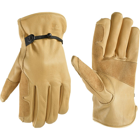 Wells Lamont Leather Driver Gloves Cowhide L