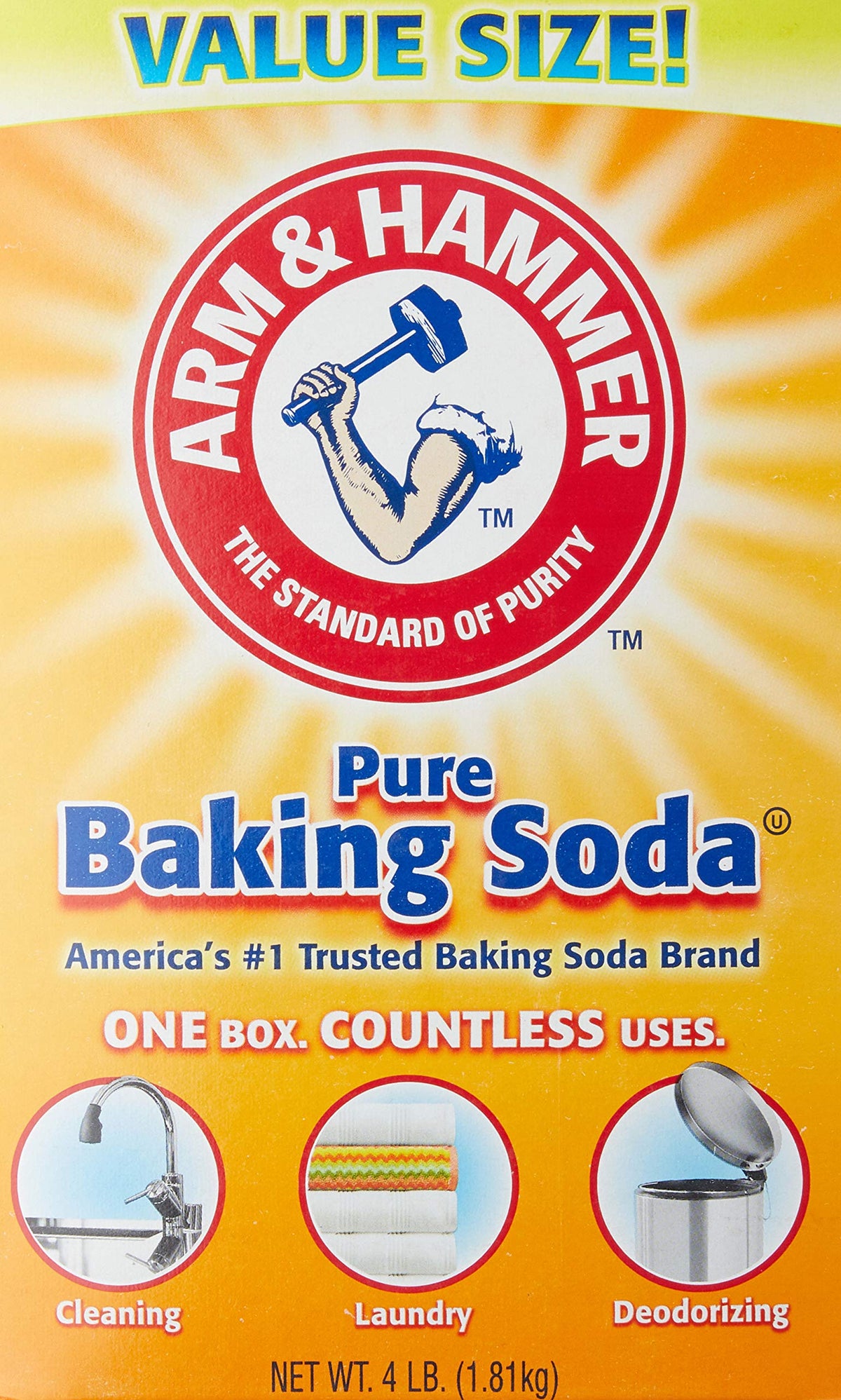 Arm & Hammer Baking Soda 4 lb