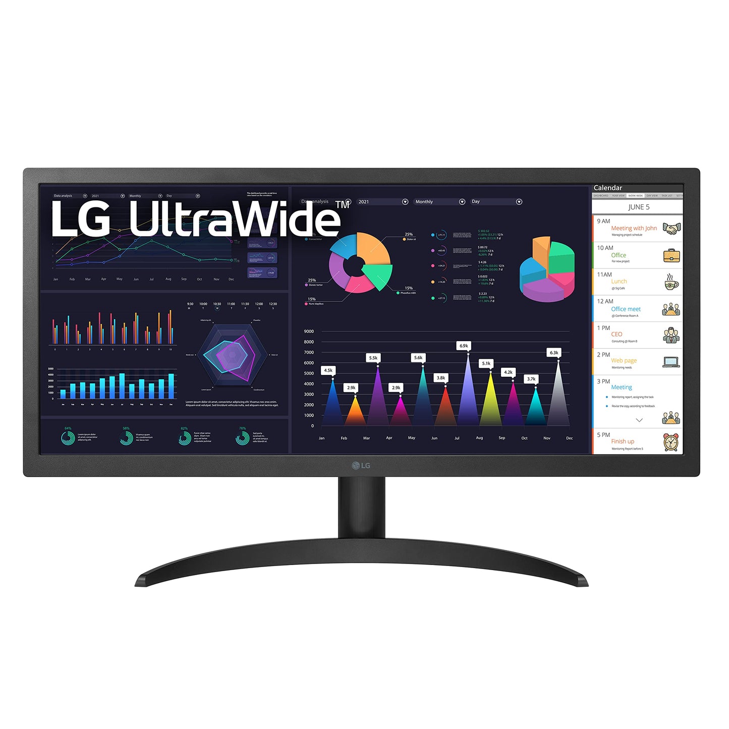 LG 26" 26WQ500-B ULTRAWIDE FHD