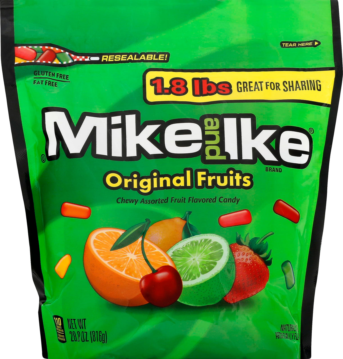 Mike and Ike Original Fruits 28.8-Ounce Bag