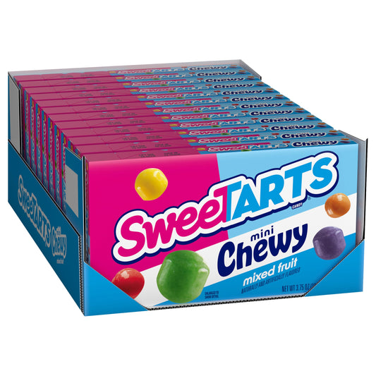 SweeTARTS Mini Chewy Mixed Fruit 3.75 oz 12ct