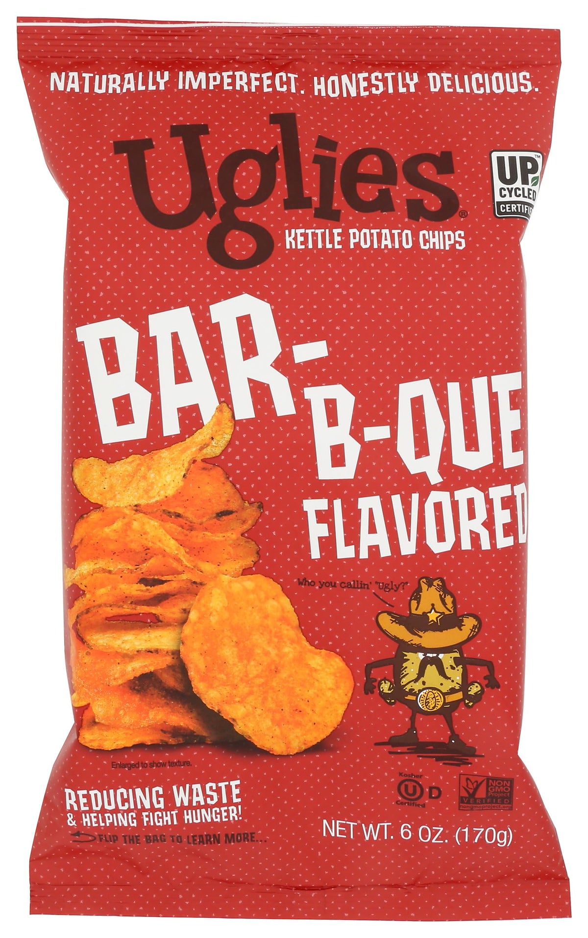 Uglies Potato Chips Barbecue 6 oz