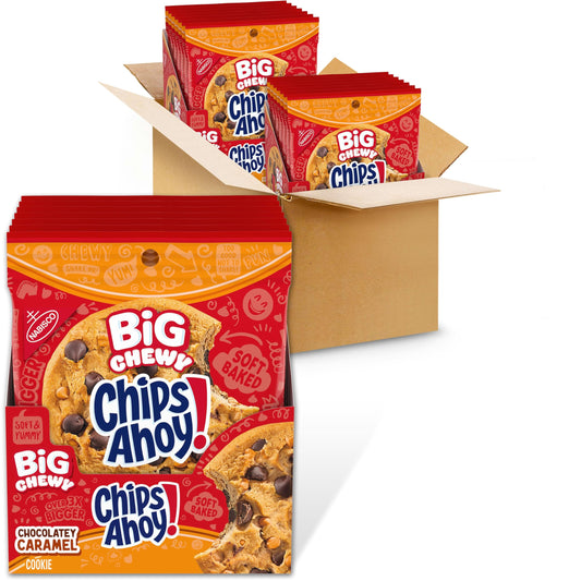 Chips Ahoy! Big Chewy Chocolatey Caramel Cookies 14 Packs