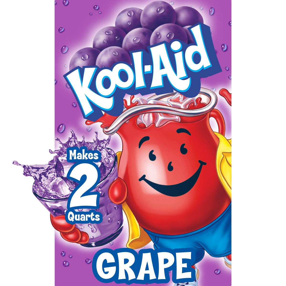 Kool-Aid Grape Drink Mix 0.14 oz Packet