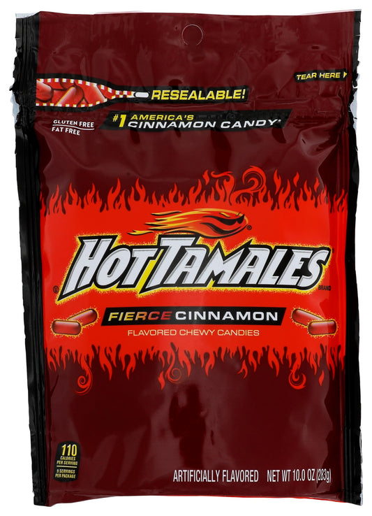 Hot Tamales Fierce Cinnamon 10oz Candy